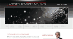 Desktop Screenshot of damoreplasticsurgery.com